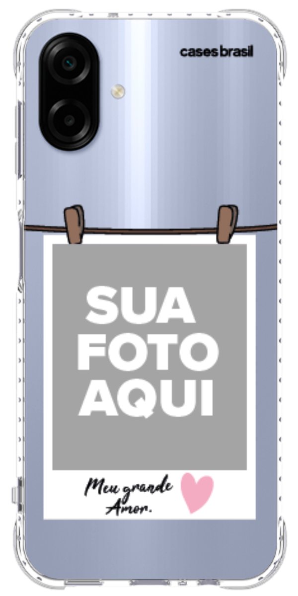 Capinha para Celular Polaroid Meu Grande Amor