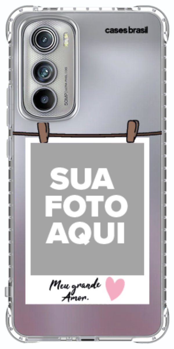 Capinha para Celular Polaroid Meu Grande Amor
