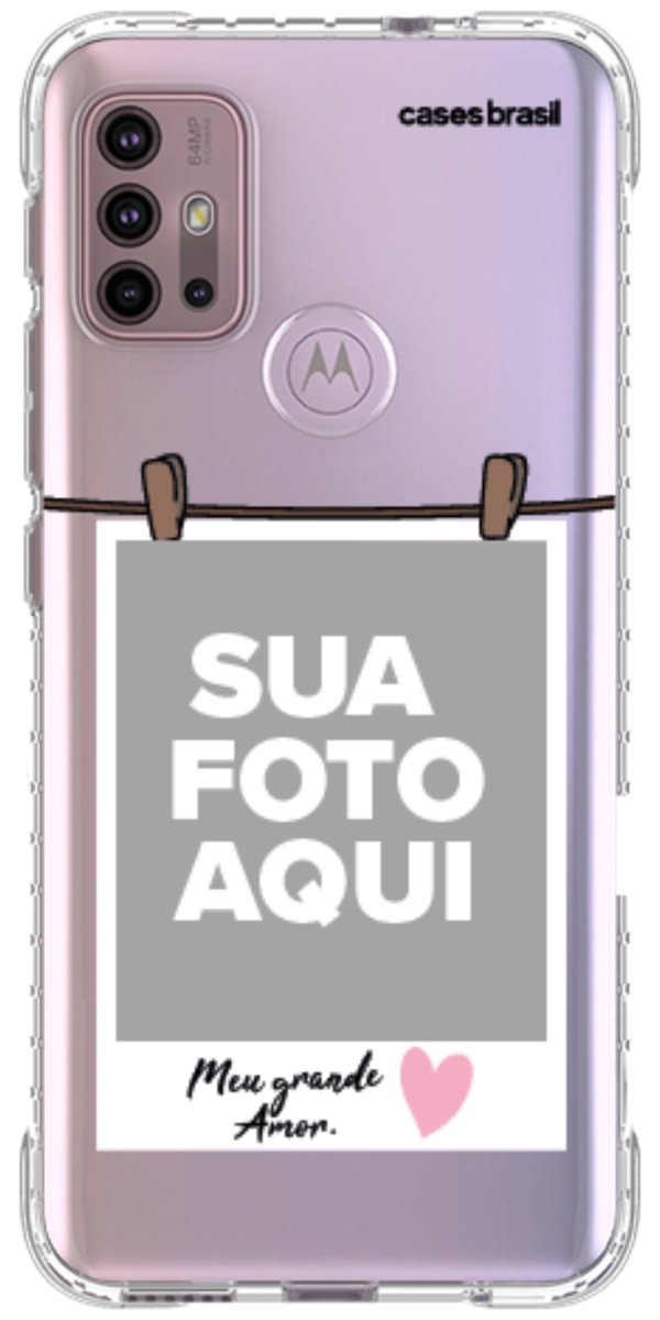 Capinha para Celular Polaroid Meu Grande Amor