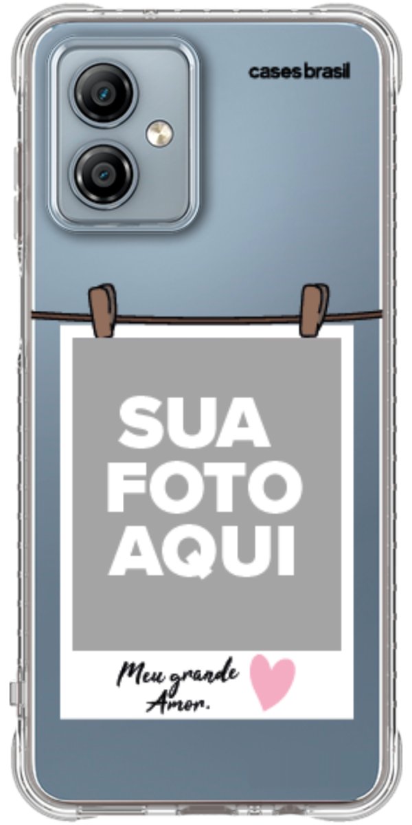 Capinha para Celular Polaroid Meu Grande Amor