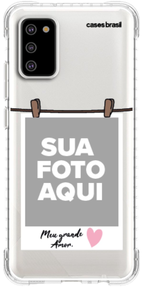 Capinha para Celular Polaroid Meu Grande Amor