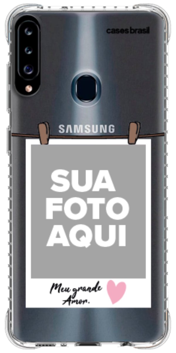 Capinha para Celular Polaroid Meu Grande Amor