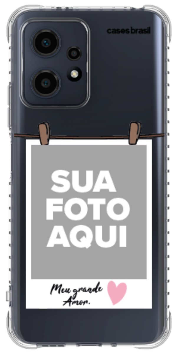 Capinha para Celular Polaroid Meu Grande Amor