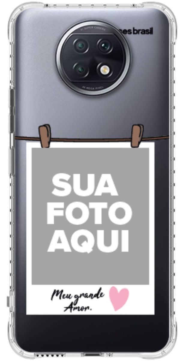 Capinha para Celular Polaroid Meu Grande Amor