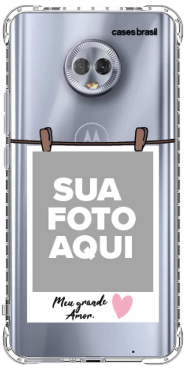 Capinha para Celular Polaroid Meu Grande Amor