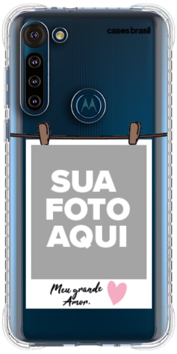 Capinha para Celular Polaroid Meu Grande Amor