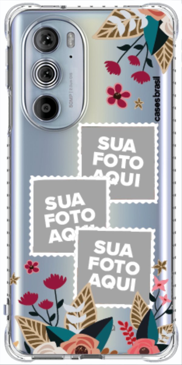 Capinha para Celular Recortes Floridos