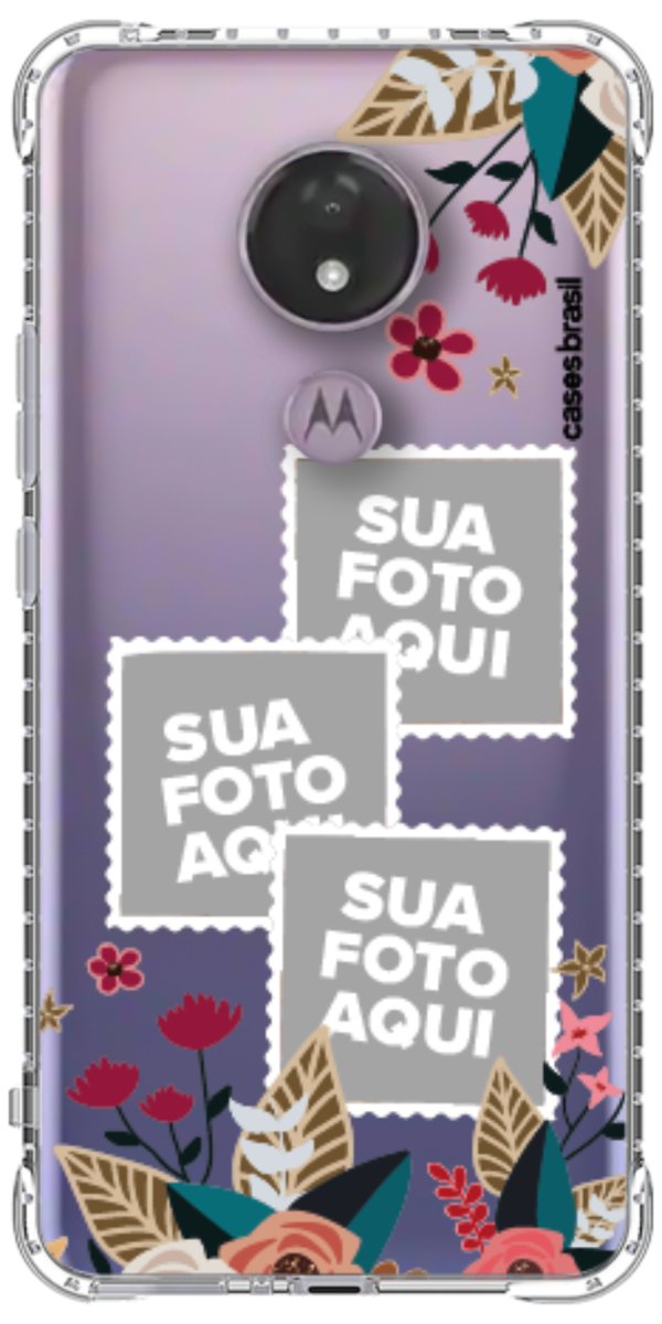 Capinha para Celular Recortes Floridos