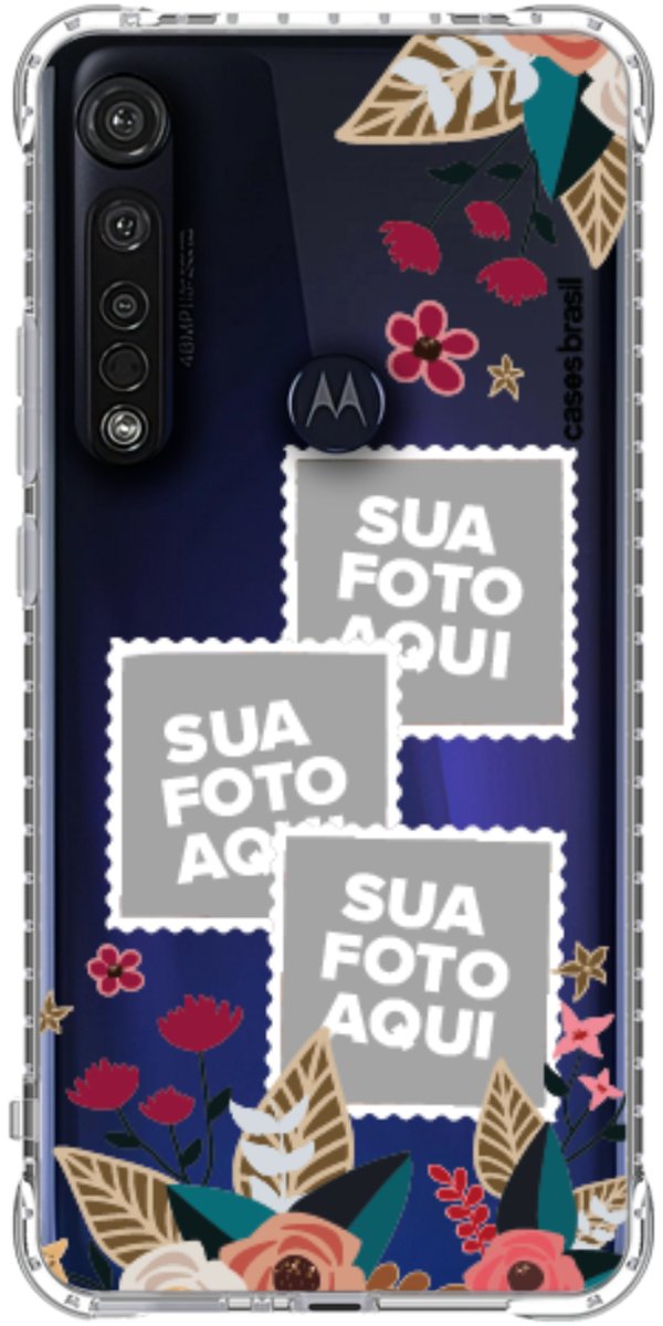 Capinha para Celular Recortes Floridos