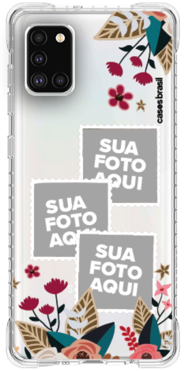 Capinha para Celular Recortes Floridos