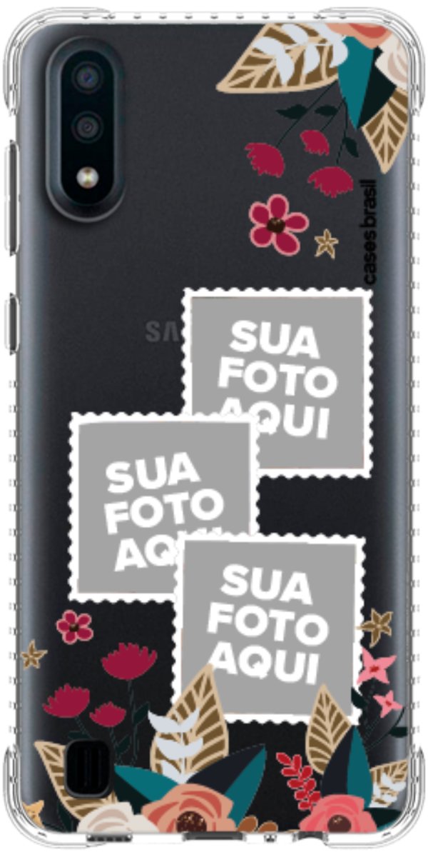Capinha para Celular Recortes Floridos