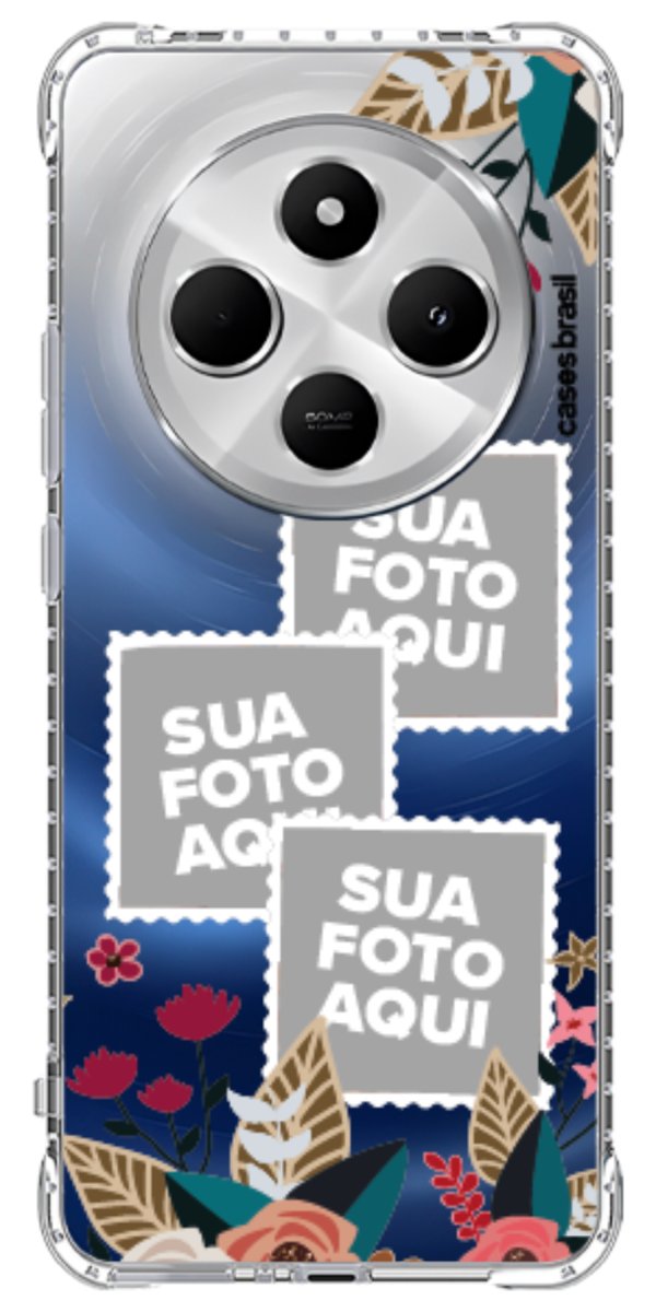 Capinha para Celular Recortes Floridos