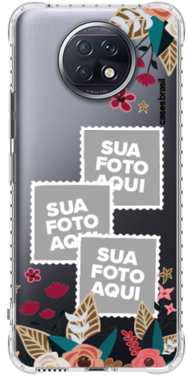 Capinha para Celular Recortes Floridos