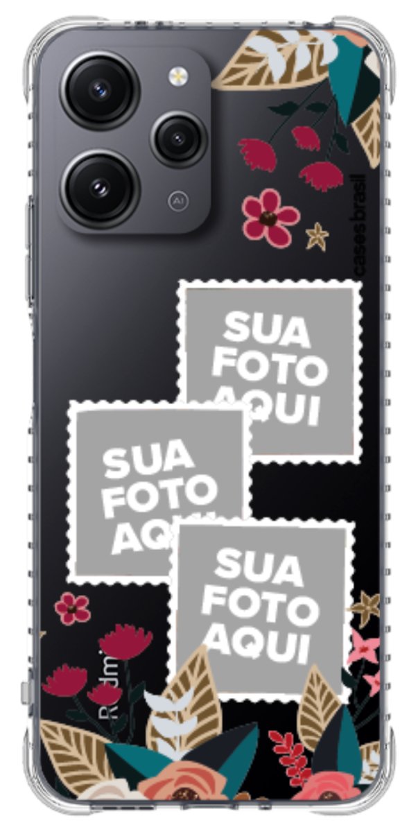 Capinha para Celular Recortes Floridos