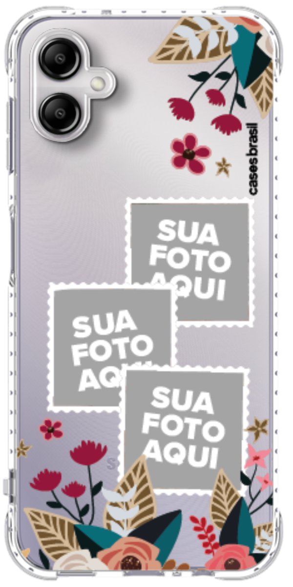 Capinha para Celular Recortes Floridos