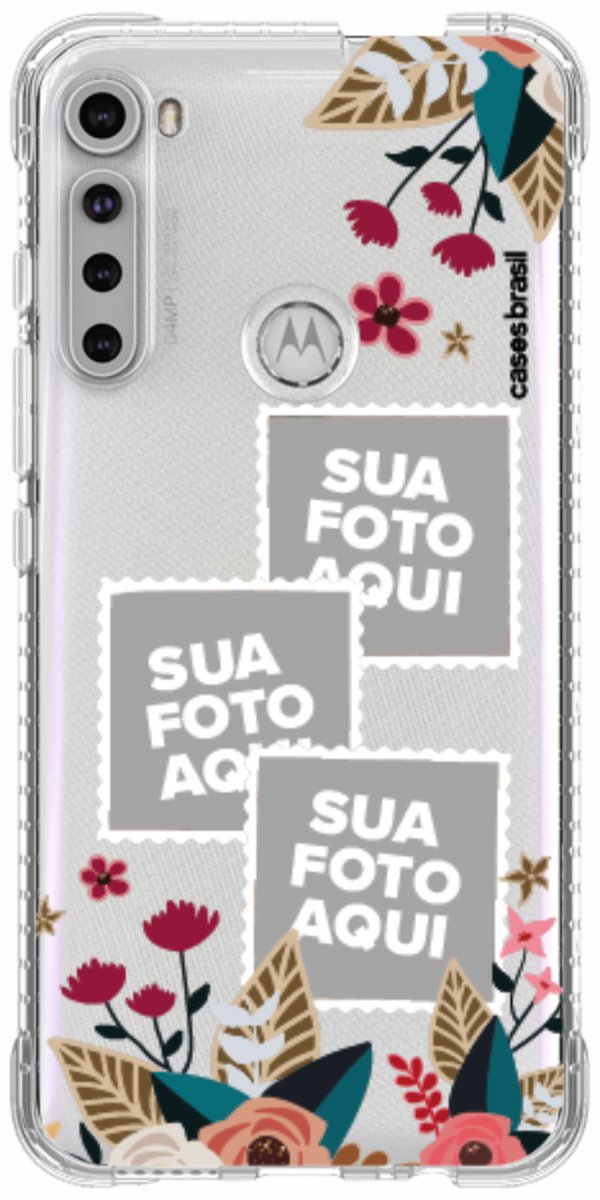 Capinha para Celular Recortes Floridos