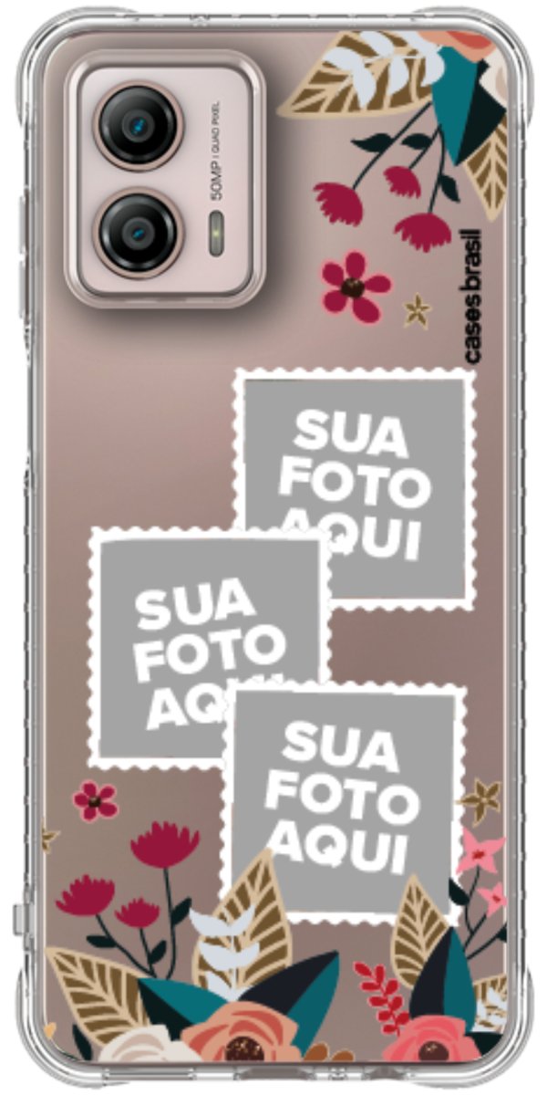 Capinha para Celular Recortes Floridos