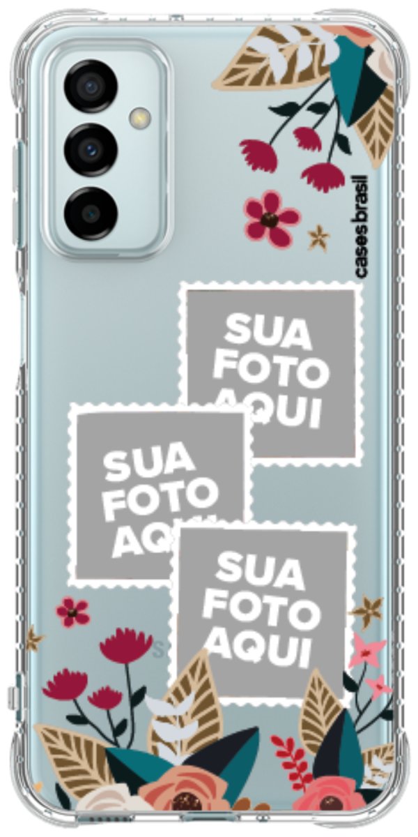Capinha para Celular Recortes Floridos