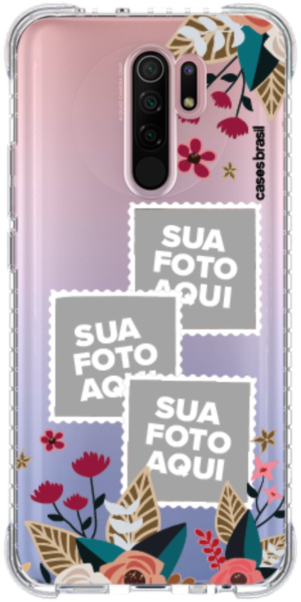 Capinha para Celular Recortes Floridos