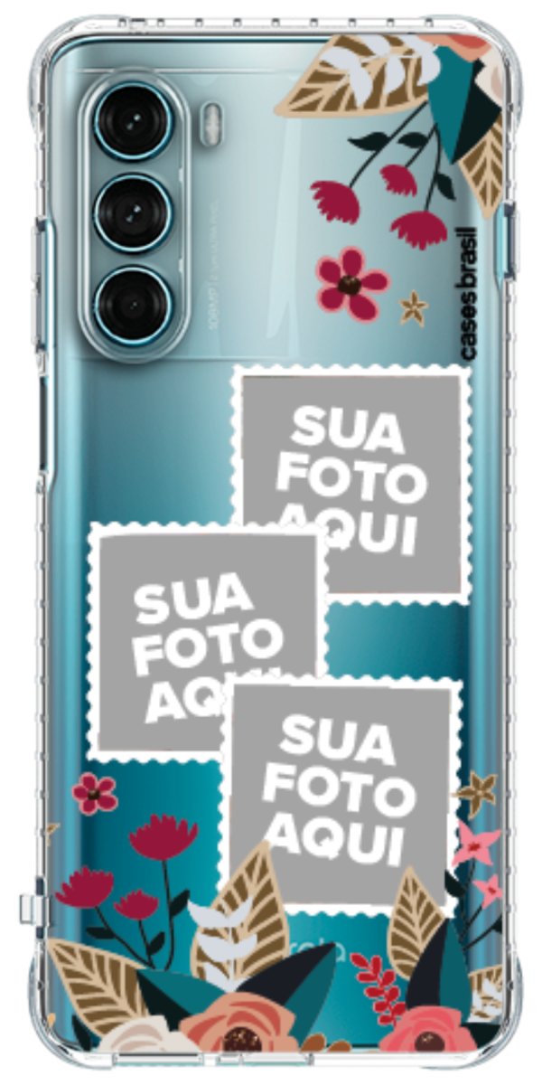 Capinha para Celular Recortes Floridos