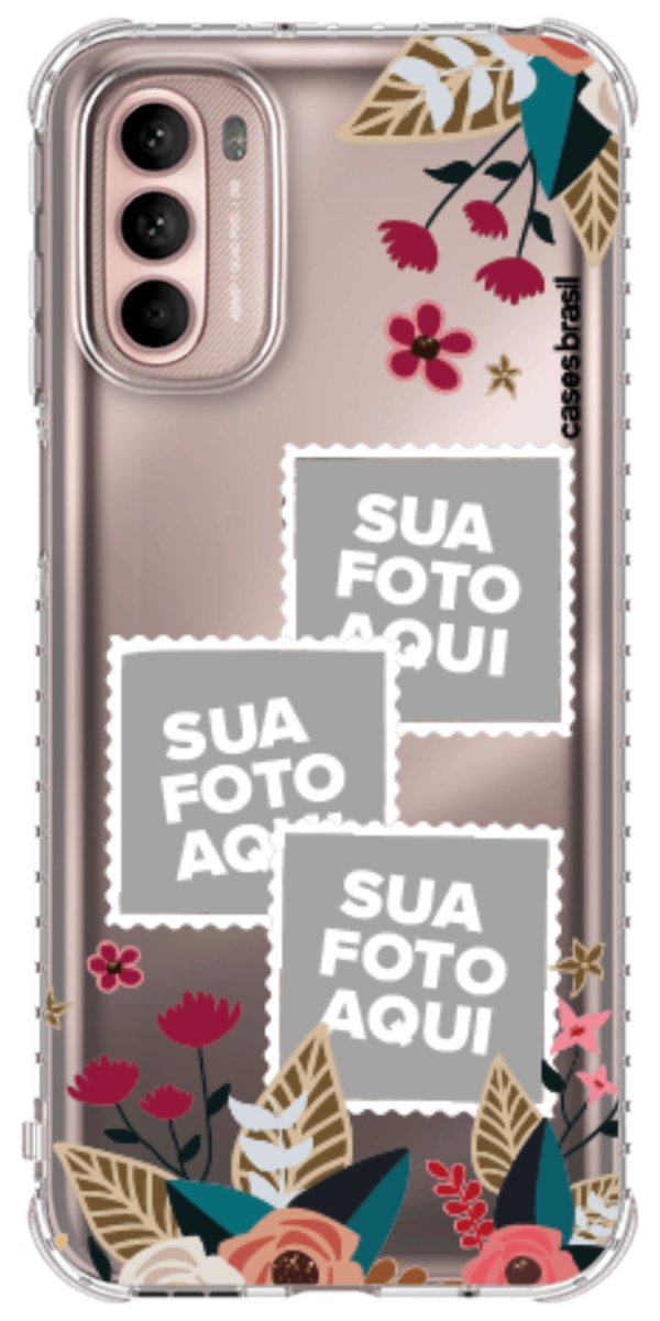 Capinha para Celular Recortes Floridos