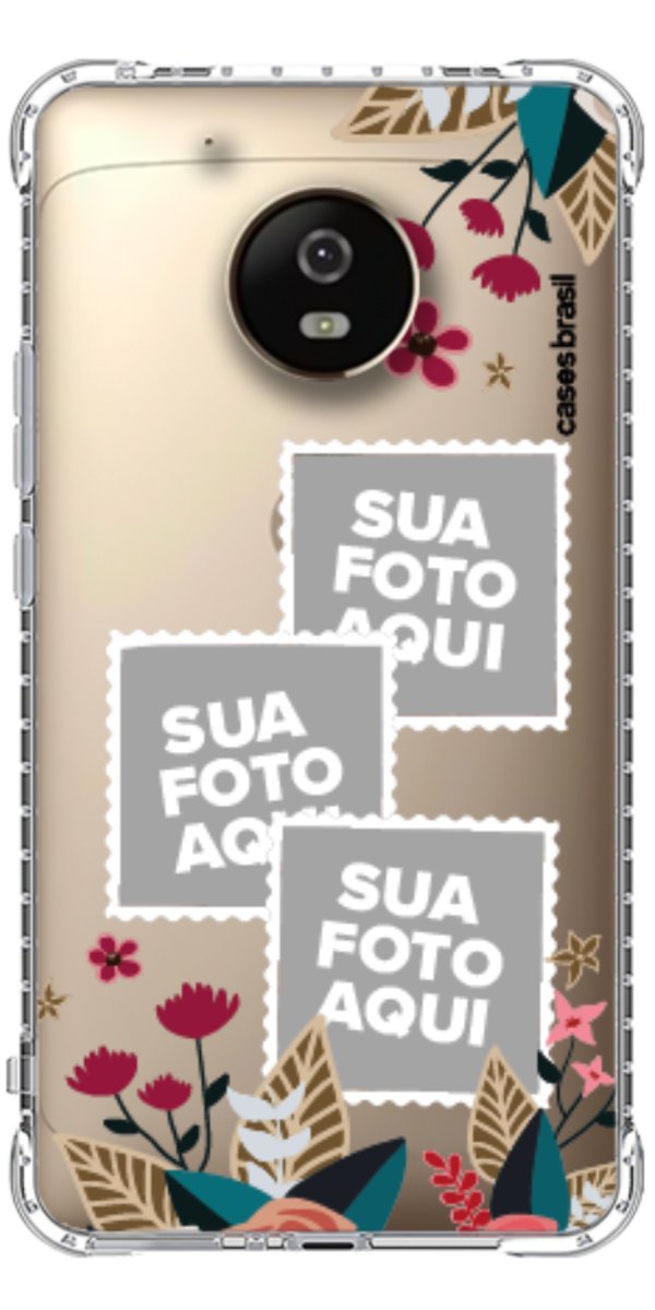 Capinha para Celular Recortes Floridos