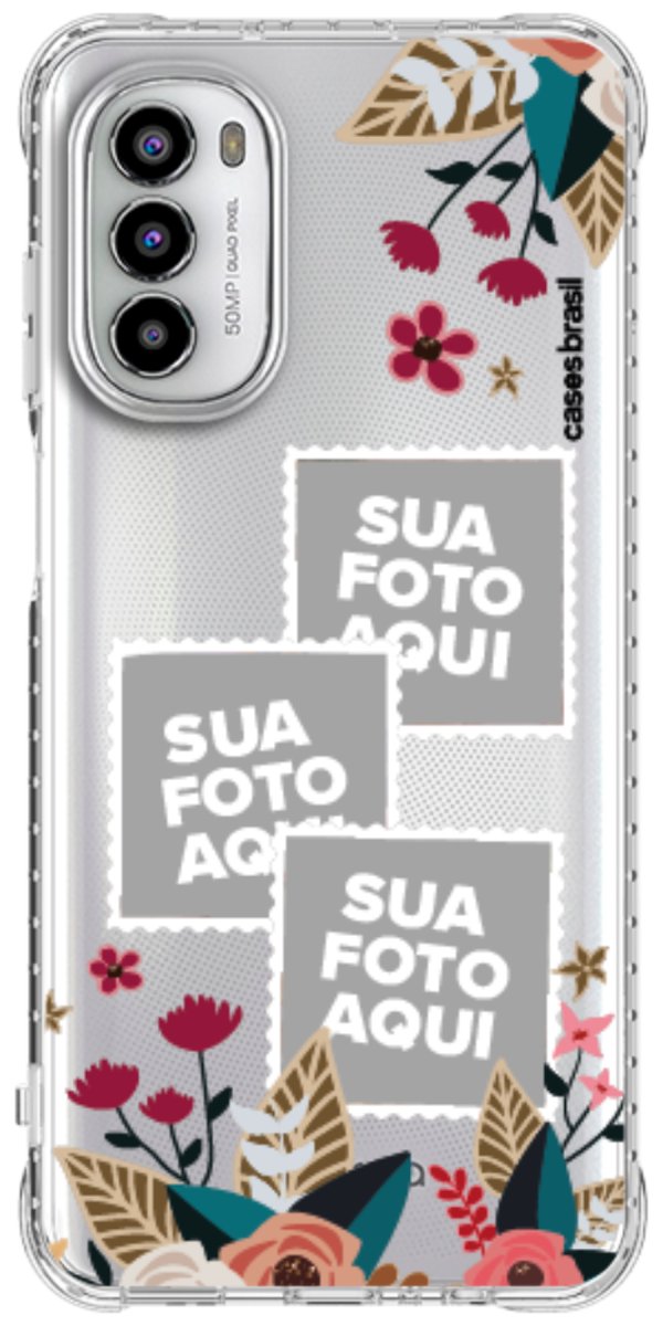 Capinha para Celular Recortes Floridos