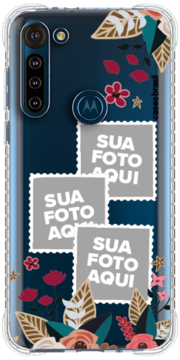 Capinha para Celular Recortes Floridos