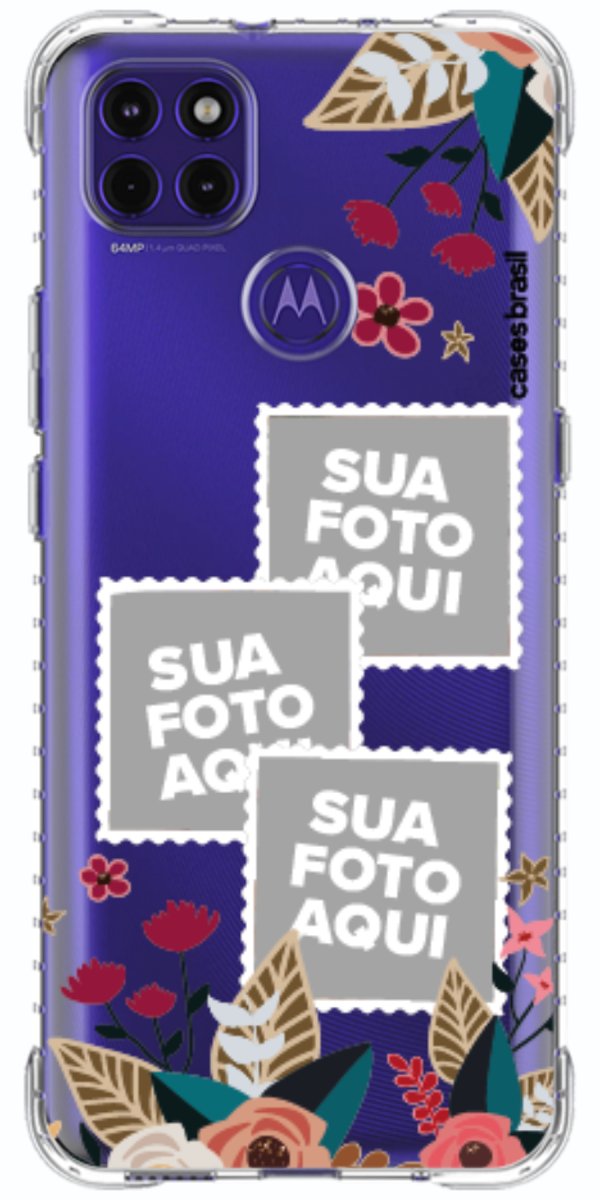 Capinha para Celular Recortes Floridos