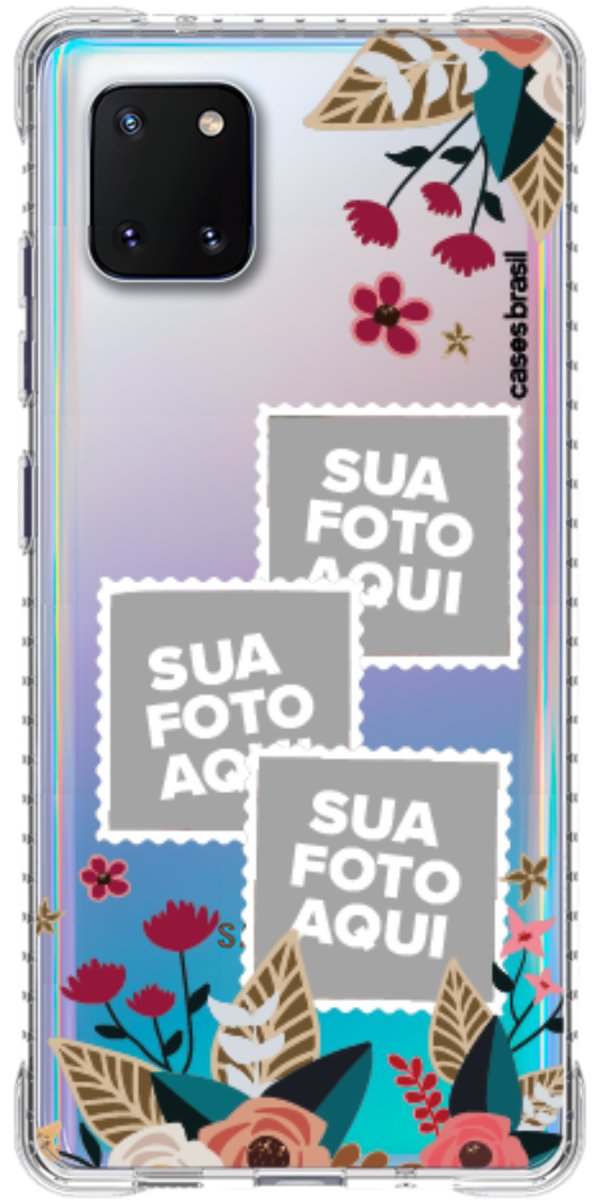 Capinha para Celular Recortes Floridos