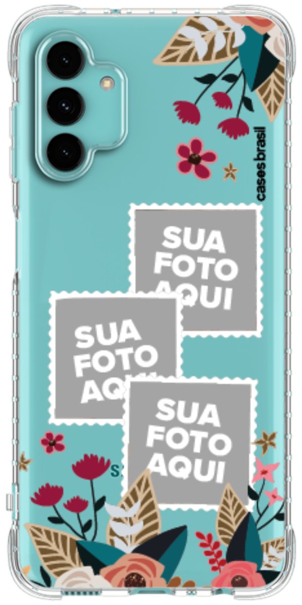 Capinha para Celular Recortes Floridos