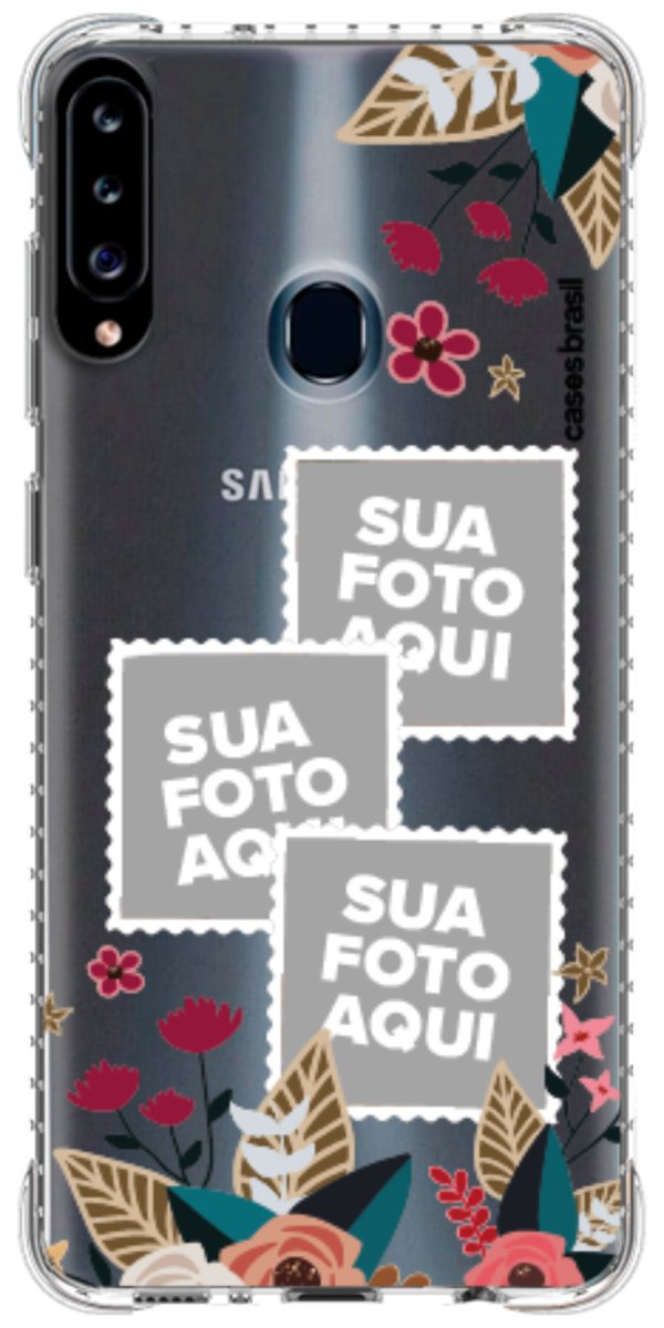 Capinha para Celular Recortes Floridos