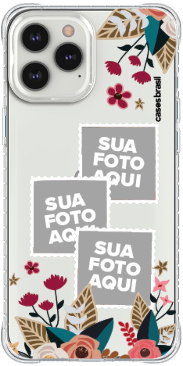 Capinha para Celular Recortes Floridos