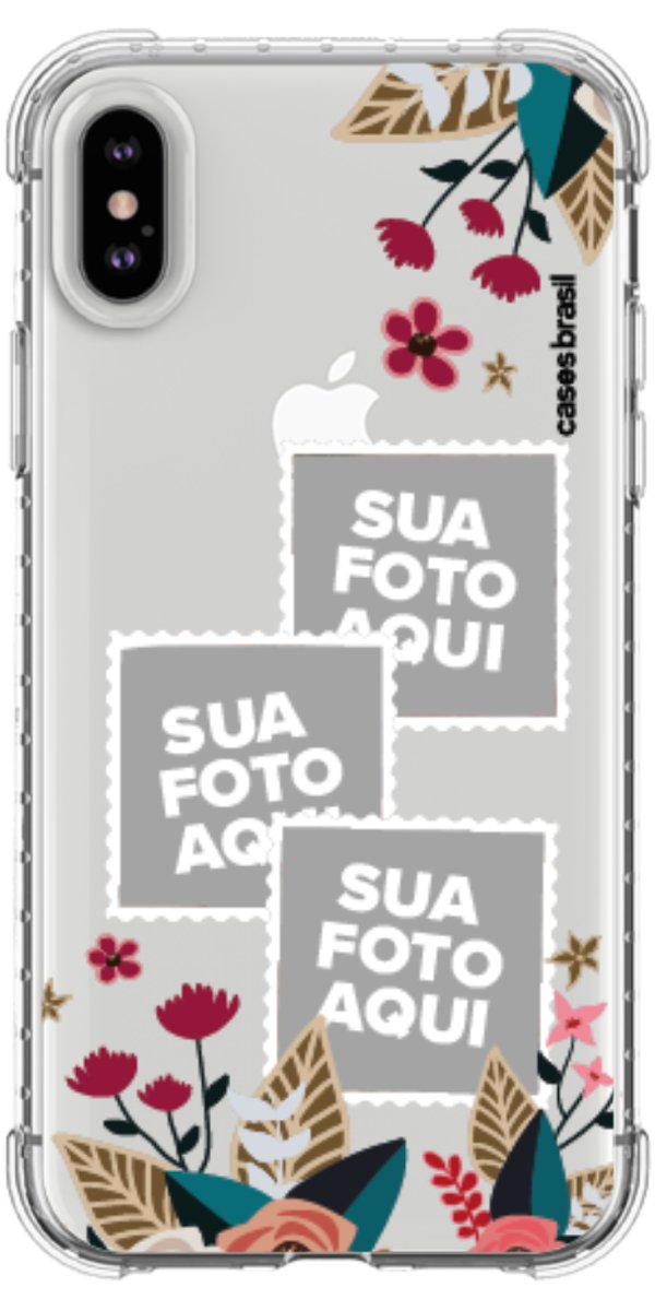 Capinha para Celular Recortes Floridos