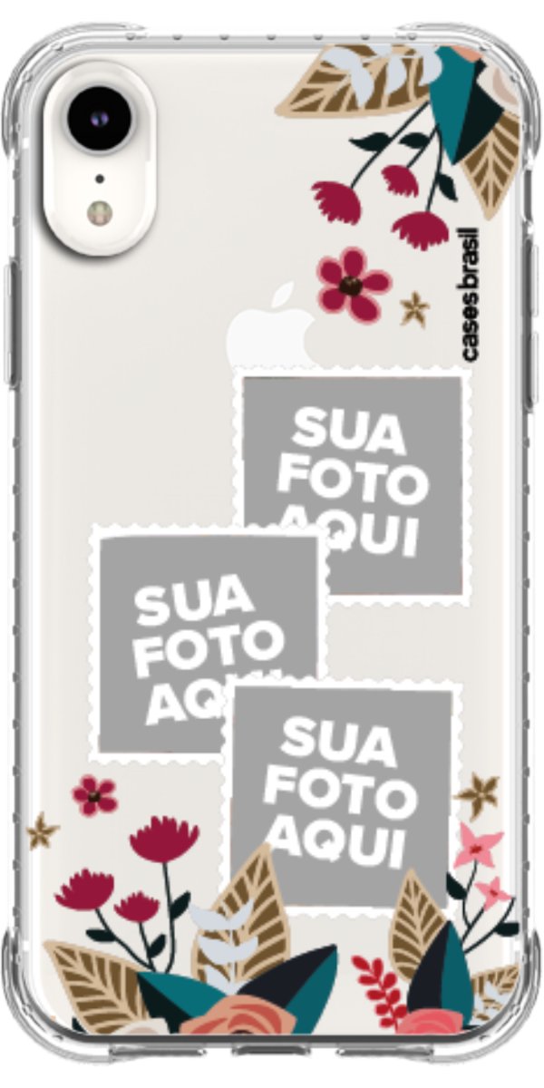 Capinha para Celular Recortes Floridos