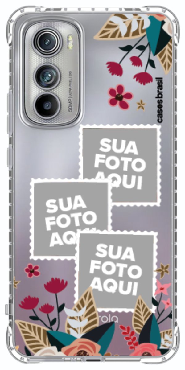 Capinha para Celular Recortes Floridos