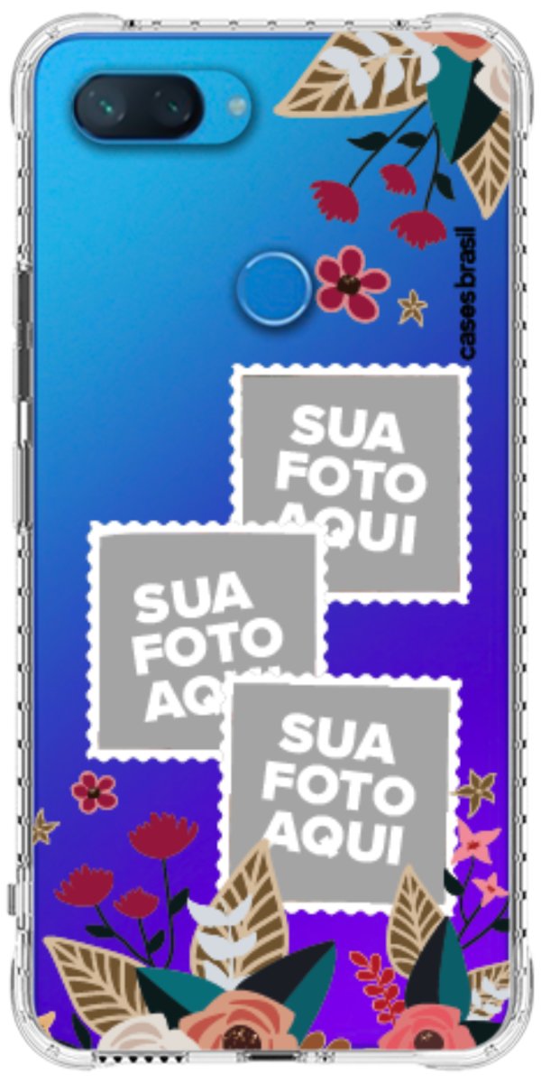 Capinha para Celular Recortes Floridos