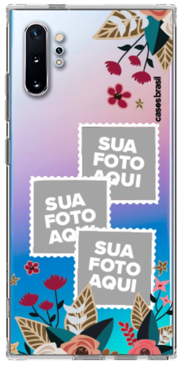 Capinha para Celular Recortes Floridos
