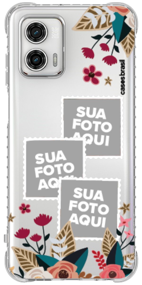 Capinha para Celular Recortes Floridos