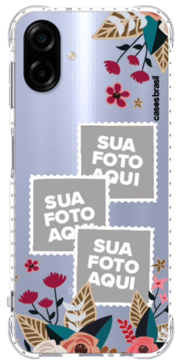 Capinha para Celular Recortes Floridos