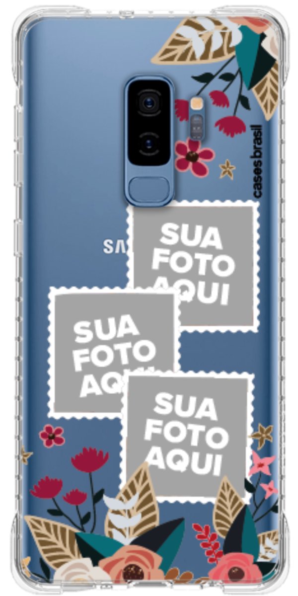 Capinha para Celular Recortes Floridos
