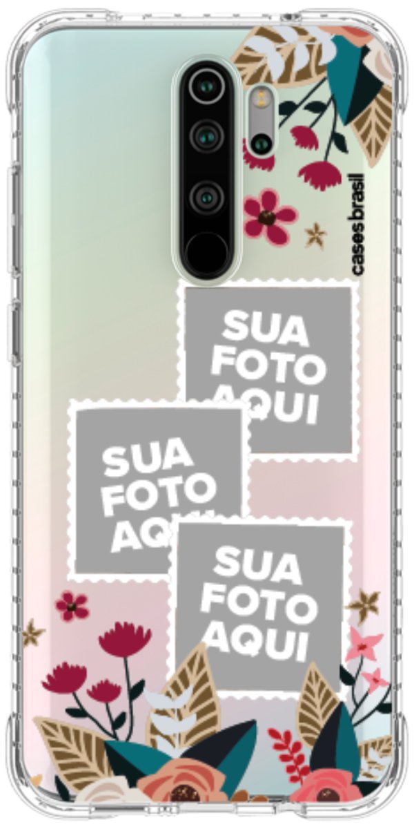 Capinha para Celular Recortes Floridos