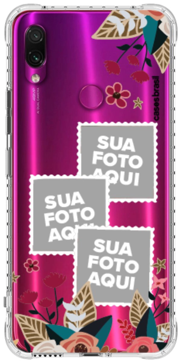 Capinha para Celular Recortes Floridos
