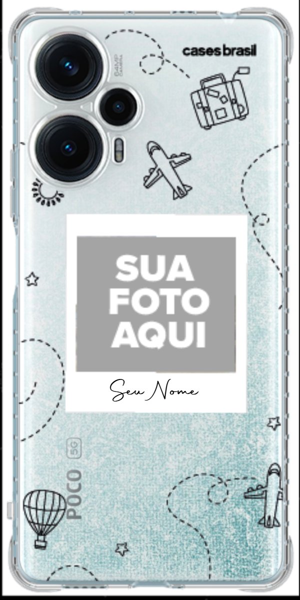 Capinha para Celular Travel The World
