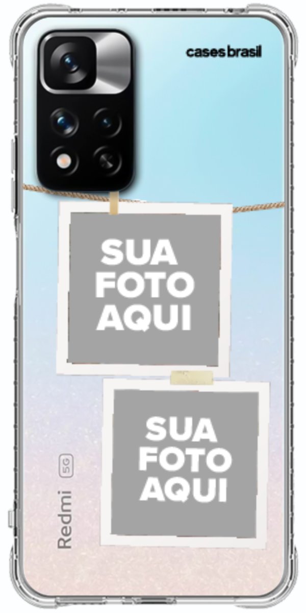 Capinha para Celular Varal de Memórias