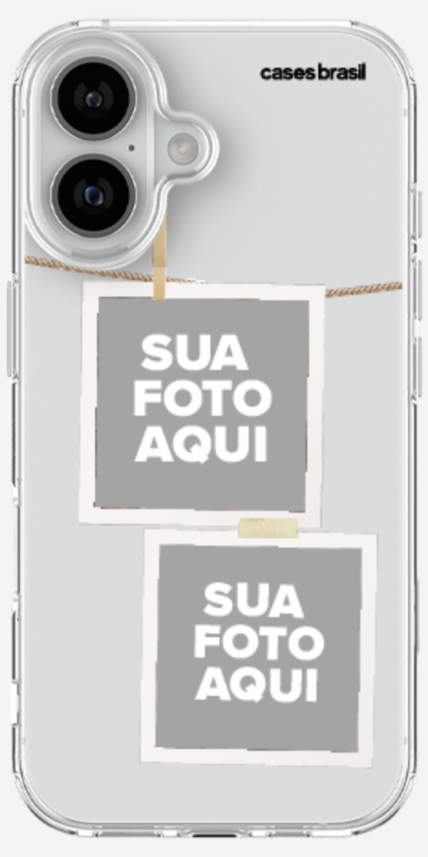 Capinha para Celular Varal de Memórias