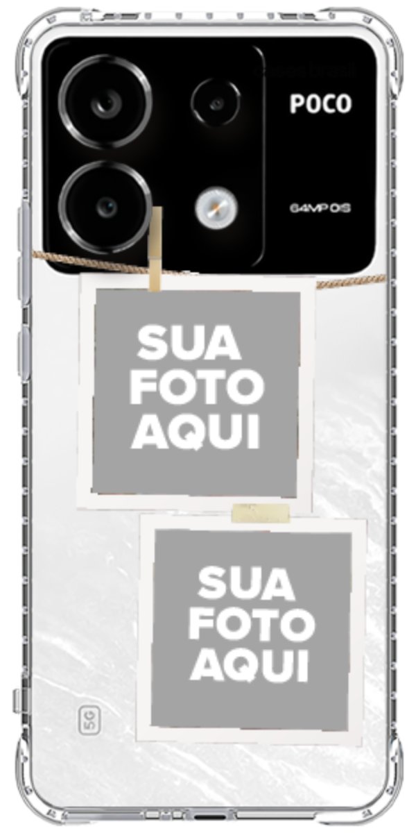 Capinha para Celular Varal de Memórias