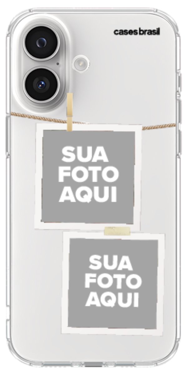 Capinha para Celular Varal de Memórias