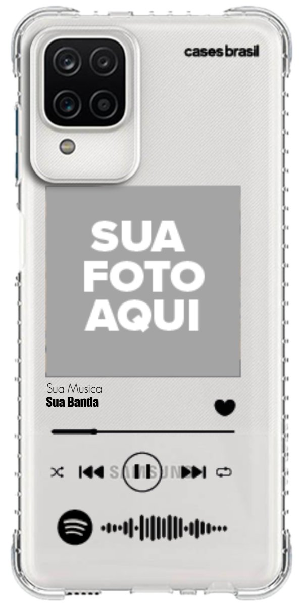 Capinha para Celular Polaroid com Sua Música
