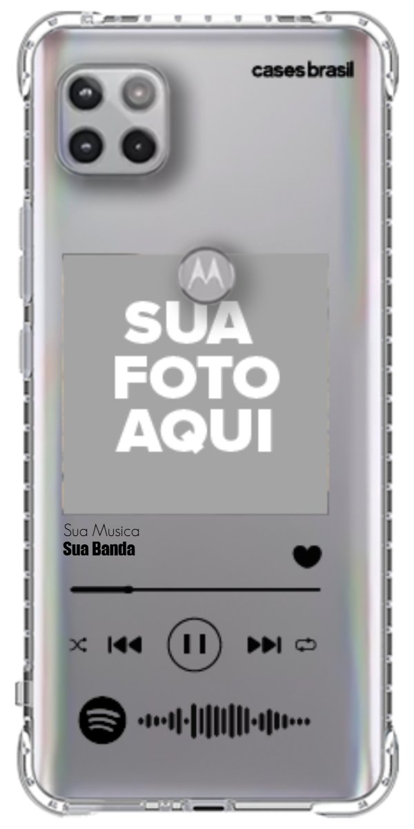 Capinha para Celular Polaroid com Sua Música